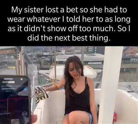 step sis lost bet